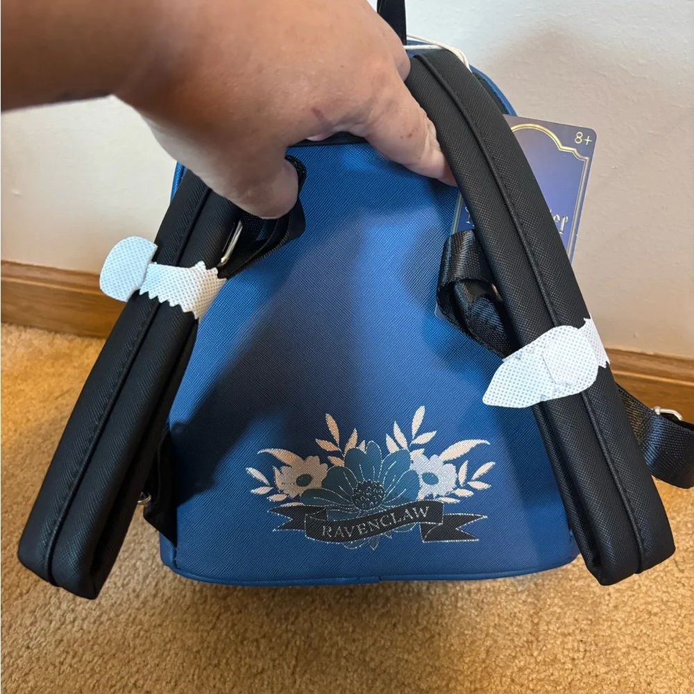 Loungefly Harry Potter Ravenclaw floral mini backpack - Picture 9 of 13